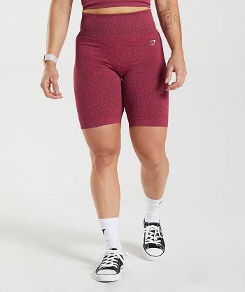 Bermudas Gymshark Adapt Animal Seamless Cycling Mujer Rosas Marrom | MX_4605HAP