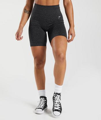 Bermudas Gymshark Adapt Animal Seamless Cycling Mujer Negros | MX_4612VRW