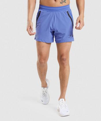 Bermudas Gymshark Apex 5" Perform Hombre Azules | MX_3571CTV