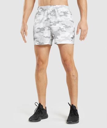 Bermudas Gymshark Arrival 5" Hombre Grises Claro | MX_3646ZUT