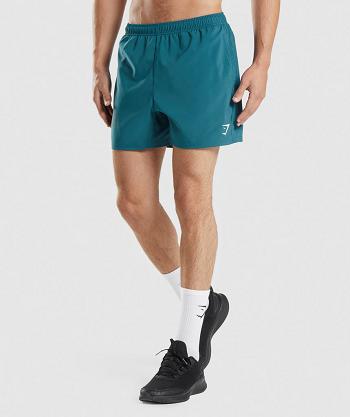 Bermudas Gymshark Arrival 5" Hombre Turquesa | MX_3547NWY