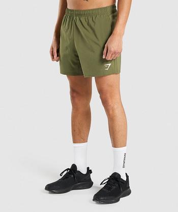 Bermudas Gymshark Arrival 5" Hombre Verdes Oscuro | MX_3533AHK