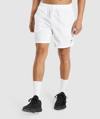 Bermudas Gymshark Arrival 7" Hombre Blancos | MX_3651NWY