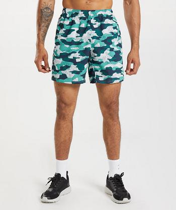 Bermudas Gymshark Arrival 7" Hombre Turquesa | MX_3626NWY