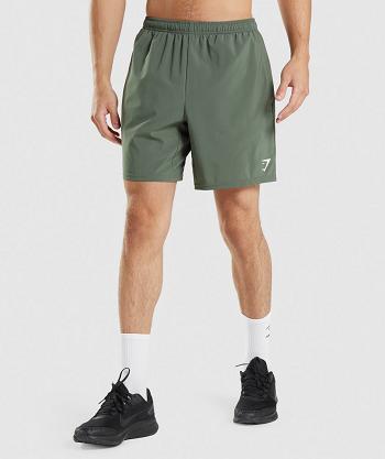 Bermudas Gymshark Arrival 7" Hombre Verdes | MX_3540KOR