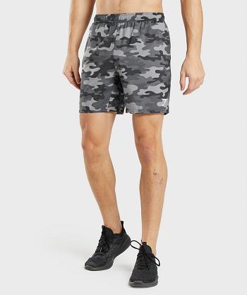 Bermudas Gymshark Arrival Hombre Grises | MX_3584JPQ