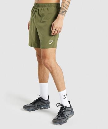 Bermudas Gymshark Arrival Hombre Verdes Oscuro | MX_3532JPQ