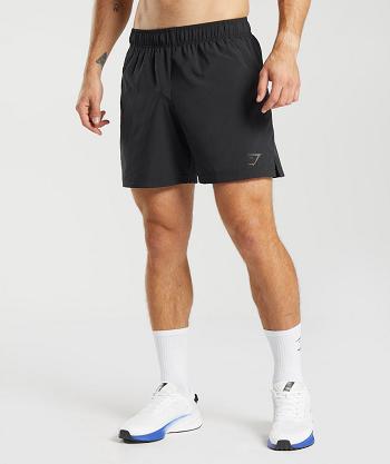 Bermudas Gymshark Deporte Hombre Negros | MX_3599NWY