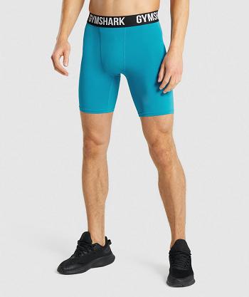 Bermudas Gymshark Element Baselayer Hombre Azules | MX_2941QMA