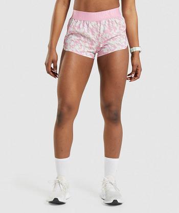 Bermudas Gymshark Entrenamiento Loose Fit Mujer Rosas | MX_4645TCE