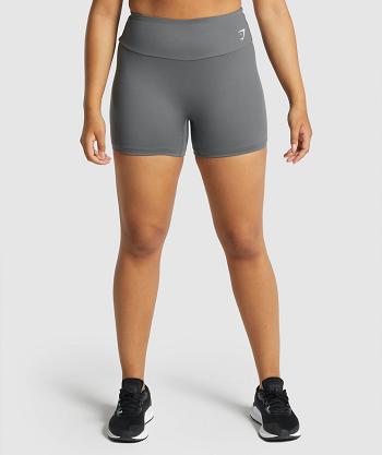 Bermudas Gymshark Entrenamiento Mujer Grises | MX_4647UZG