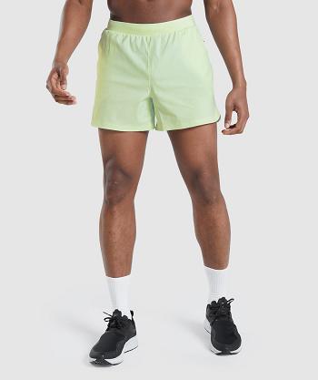 Bermudas Gymshark Speed Evolve 5" Hombre Verdes | MX_3658YXF