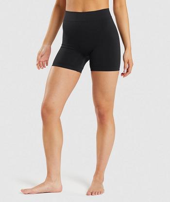 Boxer Gymshark Seamless Mujer Negros | MX_3931KOR