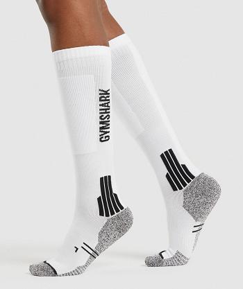 Calcetines Gymshark Weightlifting Hombre Blancos | MX_3773HAP