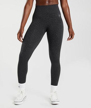 Leggins Gymshark Adapt Animal Seamless Mujer Negros | MX_4807SGL