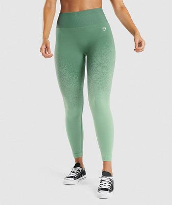 Leggins Gymshark Adapt Ombre Seamless Mujer Verdes Verdes Claro | MX_4769BEX