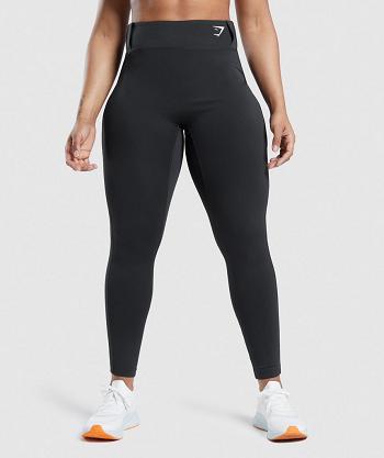 Leggins Gymshark Deporte Mujer Negros | MX_4803GSO