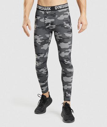 Leggins Gymshark Element Baselayer Hombre Grises | MX_2962CTV