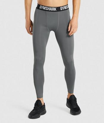 Leggins Gymshark Element Baselayer Hombre Grises | MX_2968WNB