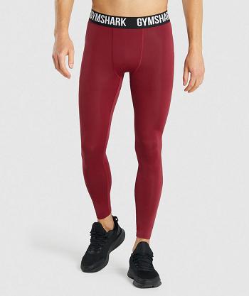 Leggins Gymshark Element Hombre Vino | MX_2955GSO