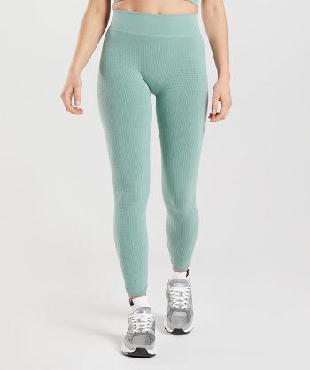 Leggins Gymshark Pause Seamless Mujer Azules | MX_4793VRW