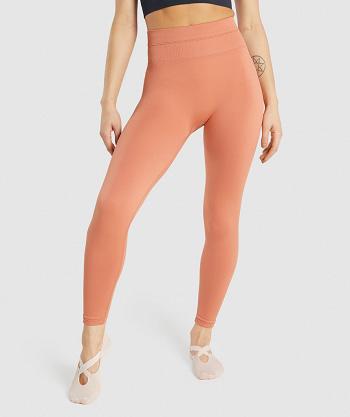 Leggins Gymshark Studio Mujer Naranjas | MX_4736KOR