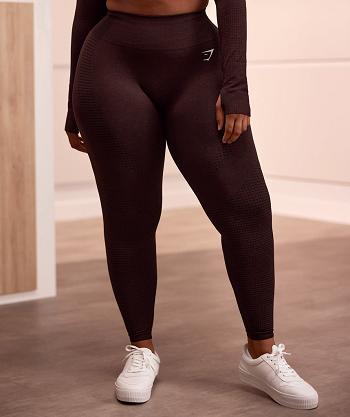 Leggins Gymshark Vital Seamless 2.0 Mujer Rosas Marrom | MX_4838KOR