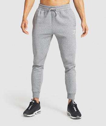 Pantalones Jogger Gymshark Crest Hombre Grises | MX_3705QMA