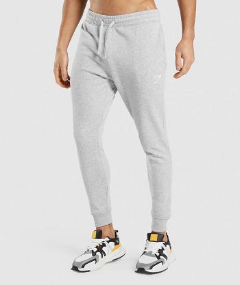 Pantalones Jogger Gymshark Crest Hombre Grises Claro | MX_3728VRW