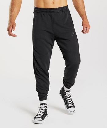 Pantalones Jogger Gymshark Power Washed Hombre Negros | MX_3740JPQ