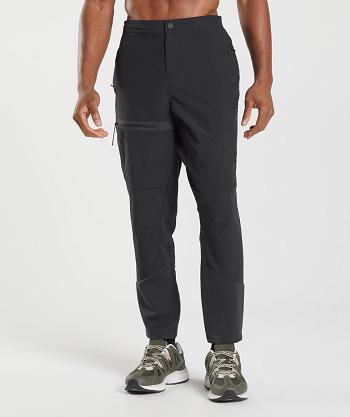 Pantalones Jogger Gymshark Retake Woven Hombre Negros | MX_3709TCE