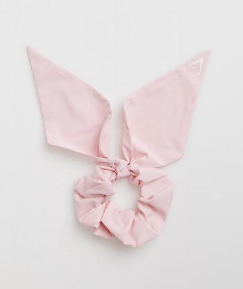 Sombreros Gymshark Bow Scrunchie Accessories Rosas | MX_2814HAP