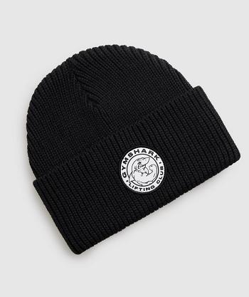 Sombreros Gymshark Legacy Deep Cuff Beanie Accessories Negros | MX_2843KOR