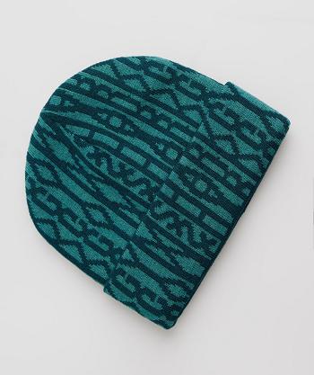 Sombreros Gymshark Reversable Jacquard Beanie Accessories Turquesa Azules | MX_2851MQZ