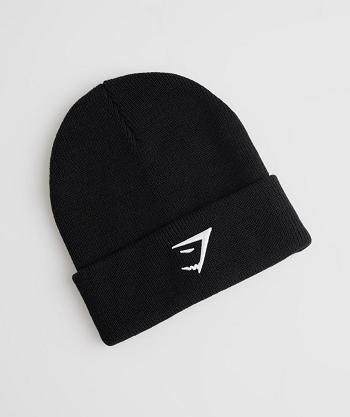 Sombreros Gymshark Sharkhead Beanie Accessories Negros | MX_2832ILH