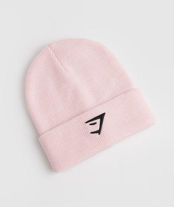 Sombreros Gymshark Sharkhead Beanie Mujer Rosas | MX_4956AHK