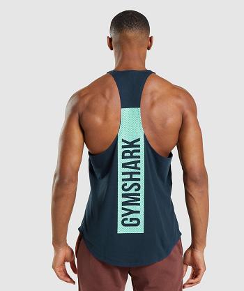 Stringers Gymshark Bold Hombre Azul Marino | MX_3318VRW