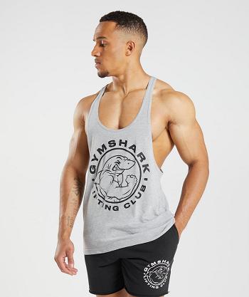 Stringers Gymshark Legacy Hombre Grises Claro | MX_3309FDN