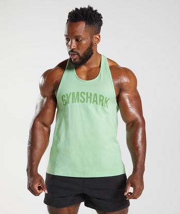 Stringers Gymshark Power Hombre Verdes | MX_3348MQZ