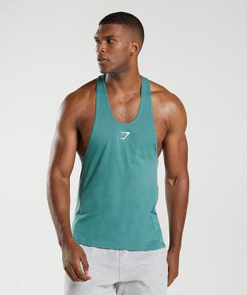 Stringers Gymshark React Hombre Azules | MX_3334SGL