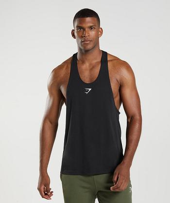 Stringers Gymshark React Hombre Negros | MX_3330OKI