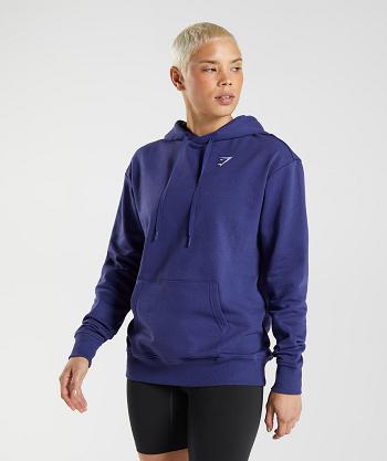 Sudadera Con Capucha Gymshark Entrenamiento Boyfriend Mujer Morados | MX_4319JPQ