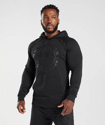 Sudadera Con Capucha Gymshark Legacy Hombre Negros | MX_3452ILH