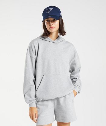 Sudadera Con Capucha Gymshark Rest Day Sweats Mujer Grises Claro | MX_4315DFM