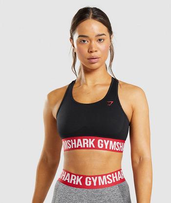 Sujetadores Deportivos Gymshark Flex Mujer Negros | MX_4159DFM