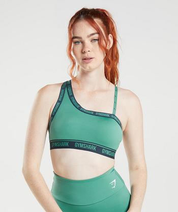 Sujetadores Deportivos Gymshark Strike Mujer Verdes Azul Marino | MX_4106SGL