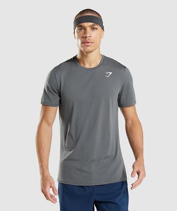 T Shirts Gymshark Arrival Hombre Grises | MX_3205NWY