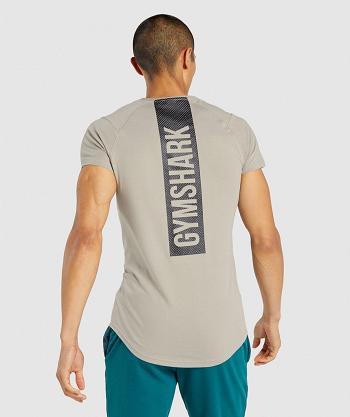 T Shirts Gymshark Bold Hombre Grises | MX_3199LIS