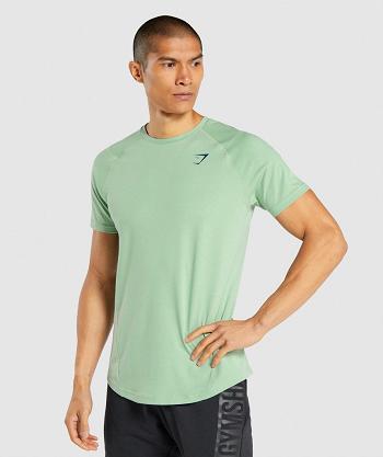 T Shirts Gymshark Bold Hombre Verdes | MX_3172LIS