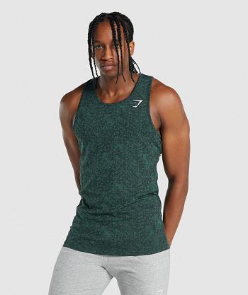 Tank Top Gymshark Critical 2.0 Hombre Verdes Oscuro | MX_3015RVD